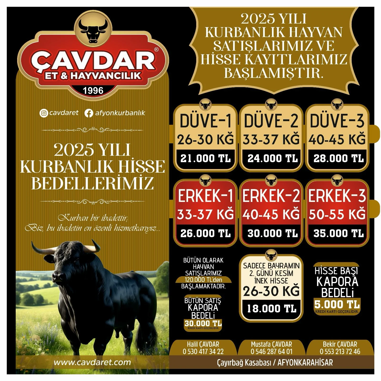 Afyon Şehir Adakçısı | Online Kurban | Akika Kurbanı | Şükür Kurbanı | Afyon Adaklık Kurban