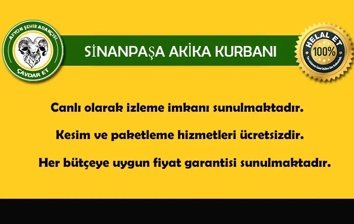 Sinanpaşa Akika Kurbanı
