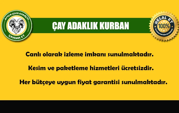 Çay Adaklık Kurban