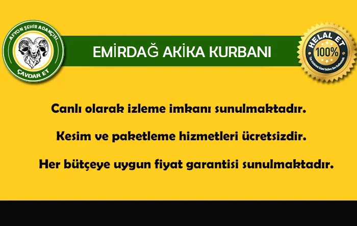 Emirdağ Akika Kurbanı